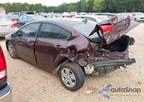 2017 Kia Forte Lx из США, поврежденный, VIN 3KPFK4A71HE149768